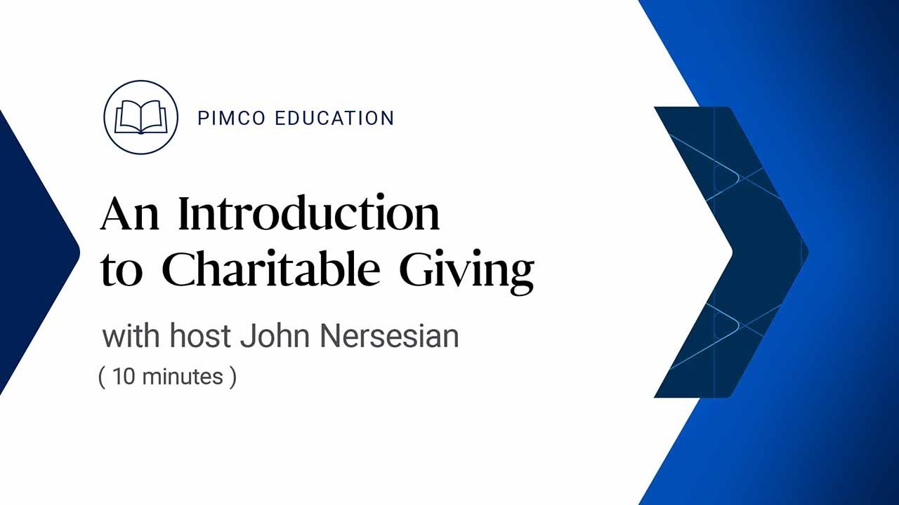 An Introduction To Charitable Giving - YouTube