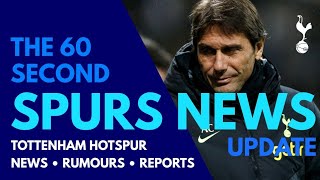 THE 60 SECOND SPURS NEWS UPDATE: Antonio Conte Having Surgery Today, Players "Shocked" Doherty Left