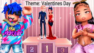 Buying VALENTINES DUO THEMES With My BOYFRIEND In DRESS TO IMPRESS!