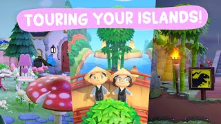 Touring My Subscriber's Islands! | Animal Crossing New Horizons