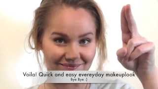 quickfix makeup tutorial (fast and easy)
