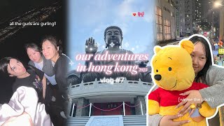 our adventures in hong kong ⛰🌙 big buddha and hiking at night