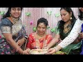 my seemantham celebration in telangana style meena seemantham in usa telugu vlogs from usa