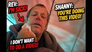 Rev is forced to do a video for Shanny for Foodz | OnlyUseMeBlade peppered sprayed
