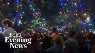 Altadena brings Christmas Tree Lane back to life after devastating fire