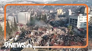 Turkey Earthquake: Drone Video Shows Destruction
