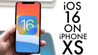iOS 16 On iPhone XS! (Review)