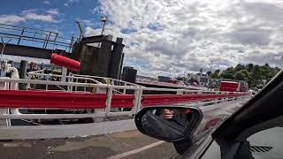 Scotland's Western Ferries Gourock to Dunoon. Emergency detour.