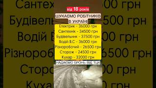 Робота на підприємстві | вакансії для чоловіків #робота #вакансії