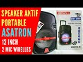 Speaker Aktif Portable Asatron HT-8870 UKM Speaker Karaoke