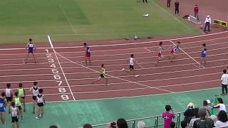 20180902福岡県高校新人陸上北部予選 男子4x400mリレー決勝