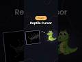 This Reptile Cursor Follows You! 🦎🔥 (JavaScript) #shots #shortvideo #html #js