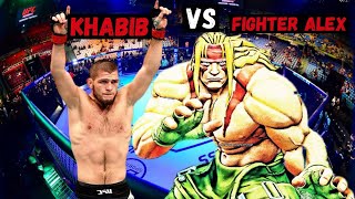 Khabib Nurmagomedov vs. Fighter Alex | EA sports UFC 4 (Street Fighter)