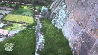 The back side of the megalithic wall