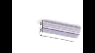 Byretech ClipSeal Tube Seal For Glass Bath Screen