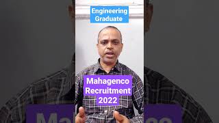 Mahagenco Recruitment 2022 for Engineering graduate students