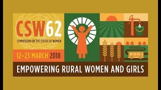 聯合國婦女地位委員會第62屆會議 (CSW62) 佛光山比丘尼登聯合國發言