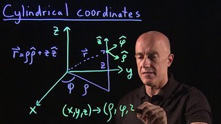 Cylindrical coordinates | Lecture 32 | Vector Calculus for Engineers