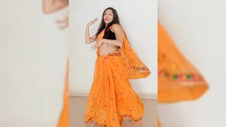Badi Mushkil Dance | Beautiful girl in saree | Madhuri Dixit | Lajja #shorts #ytshorts