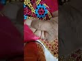 skys beads creations 88 நீங்களும் கோர்க்கலாம் பாசி table mat beaded rangoli new diy part 4.