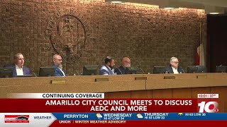 Amarillo City Council meets to discuss next steps of AEDC