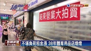 加碼6成租金搶金店面 「松本清」擠掉松江路老店－民視新聞