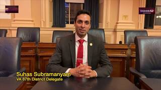 PILUPUTV  Exclusive: Delegate Suhas Subramanyam  Thanking ALL Virginia Voters