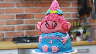 TROLLS, POPPY CAKE, Tort Poppy, 3D