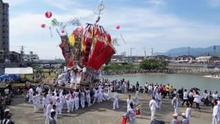 20160521 福岡県田川市「風治八幡宮・川渡り神幸祭」一日目