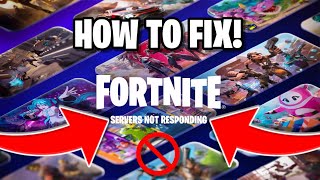 Why is Fortnite Servers Down? (How to Fix Fortnite Servers Not Responding)