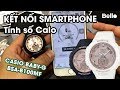 Hướng dẫn sử dụng Casio Baby-G kết nối smartphone BSA-B100MF: chỉnh giờ, đếm bước chân...