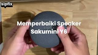 Bluetooh Speaker Sakumini Y6 mati? coba ganti baterainya aja. kita coba benerin