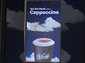 Digital Signage McDonald's Cappuccino Ad