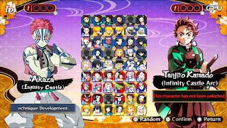 Demon Slayer: Hinokami Chronicles 2 - Unlock All New Characters + Akaza Infinity Castle DLC Gameplay