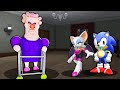 BABY SONIC AND BABY ROUGE VS ESCAPE GRUMPY GRAN IN ROBLOX