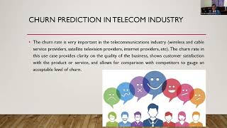 Teaching video : Customer churn prediction using Machine Learning Algorithms