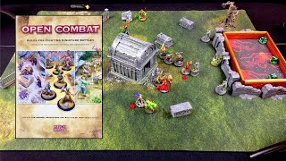 OPEN COMBAT Skirmish Wargame, Elves vs Undead