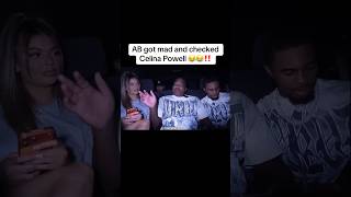 AB got mad and checked Celina Powell #Broner #Mad #Celina #Refuse ￼