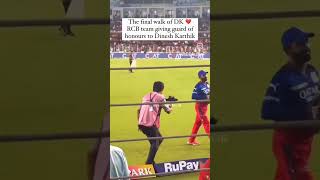 farewell, DK ❤️...#viral #viralvideo #viralshorts #rcbfans #dineshkarthik @Itx__virat_Kohli