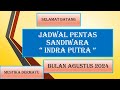 🔴 Sandiwara Indra Putra - Bulan Agustus 2024 - Kumpulan Jadwal Pentas - LIVE STREAMING KJPS