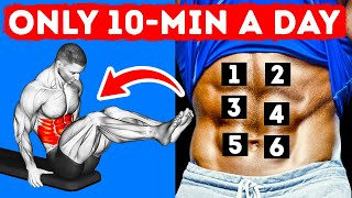 How to Get Six Pack ABS at Home | 10 Minute Workout