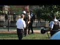 Police arrest pro-Palestinian protester near DNC Chicago venue as marchers break down fences | AFP