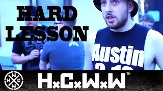 HARD LESSON - SUBSTANCE AND FRIENDSHIP - HARDCORE WORLDWIDE (OFFICIAL D.I.Y. VERSION HCWW)