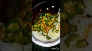 බණ්ඩක්කා වලින් රසට කන්න බතක්🍛🍛#A delicious rice made from okra # dilta cook  # youtube short