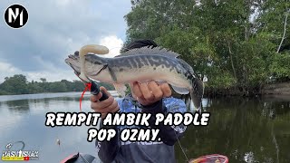 TOMAN SAIZ NI BANYAK DALAM LOMBONG NI. VLOG 107 #snakehead #toman #casting #castingtoman