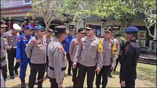 Kabidpropam Polda Bali dampingi kapolda Bali Kunker ke Polres Gianyar