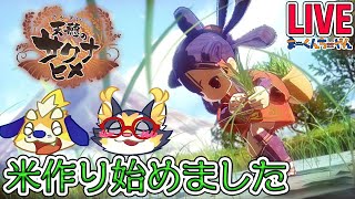 【天穂のサクナヒメ】#15 実家で米を育てている私がゲームでも稲作するぞ！【PS4】