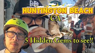 Huntington Beach, Ca. 5 hidden Gems to visit here in town!!