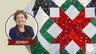 Make a Snowball Star Quilt with Jenny Doan of Missouri Star (Video Tutorial)