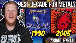 What Was The BEST Decade Ever For METAL? REACTION | OFFICE BLOKE DAVE
